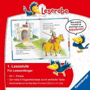 Buchcover und Innenansicht für das Buch: Leserabe Sonderausgaben - Fantastische Erstlesegeschichten von Rittern und Drachen