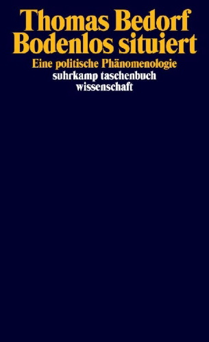 Buchcover und Innenansicht für das Buch: Bodenlos situiert