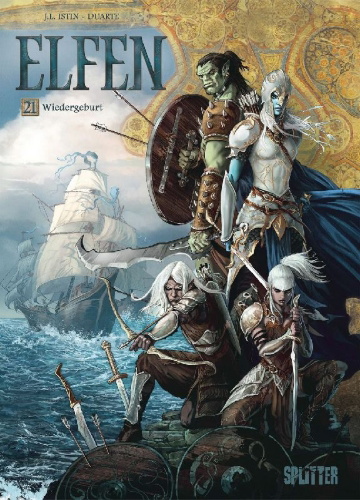 Buchcover und Innenansicht für das Buch: Elfen. Band 21