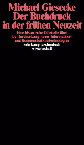 Buchcover und Innenansicht für das Buch: Der Buchdruck in der frühen Neuzeit