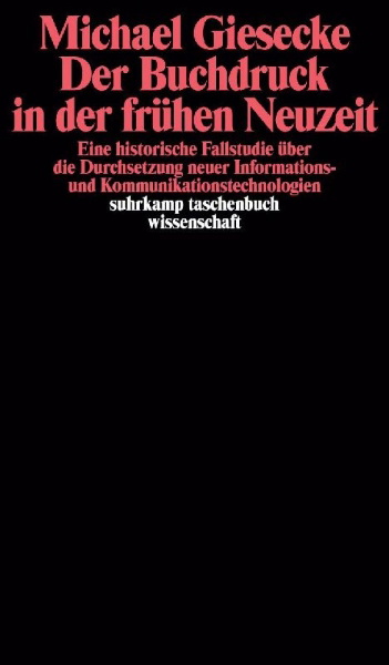 Buchcover und Innenansicht für das Buch: Der Buchdruck in der frühen Neuzeit