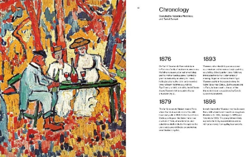 Buchcover und Innenansicht für das Buch: Maurice de Vlaminck