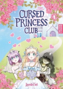 Buchcover und Innenansicht für das Buch: Cursed Princess Club 01