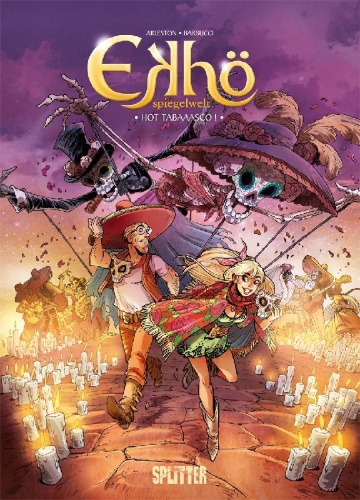 Buchcover und Innenansicht für das Buch: Ekhö - Spiegelwelt. Band 11