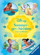 Buchcover und Innenansicht für das Buch: Disney Sommergeschichten - Erstlesebuch ab 7 Jahren zum Lesenlernen