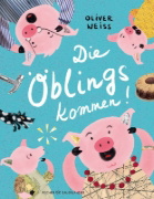Buchcover und Innenansicht für das Buch: Die Öblings kommen