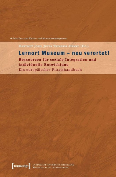 Buchcover und Innenansicht für das Buch: Lernort Museum - neu verortet!