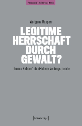 Buchcover und Innenansicht für das Buch: Legitime Herrschaft durch Gewalt?