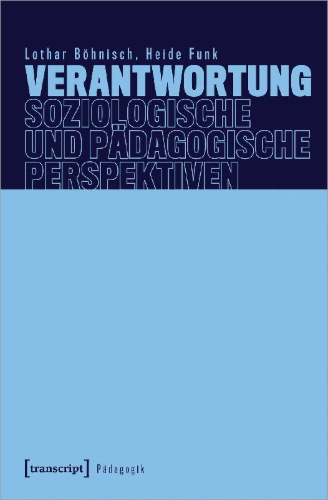 Buchcover und Innenansicht für das Buch: Verantwortung - Soziologische und pädagogische Perspektiven