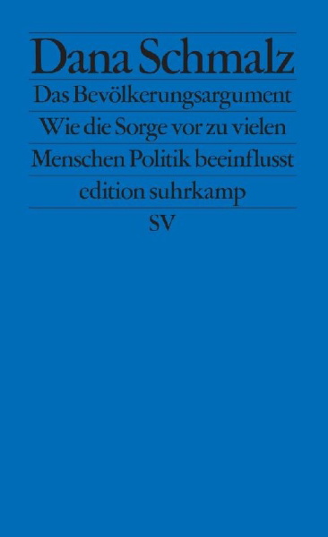 Buchcover und Innenansicht für das Buch: Das Bevölkerungsargument