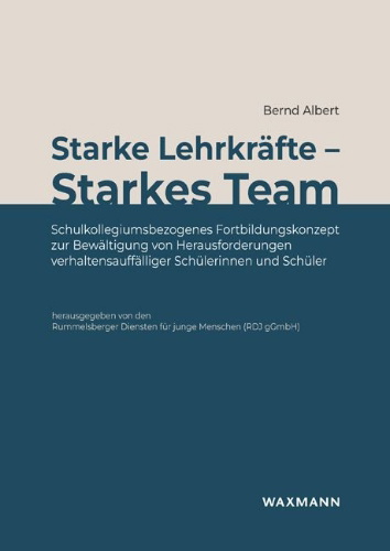 Buchcover und Innenansicht für das Buch: Starke Lehrkräfte - Starkes Team