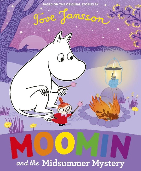 Buchcover und Innenansicht für das Buch: Moomin and the Midsummer Mystery