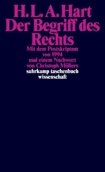 Buchcover und Innenansicht für das Buch: Der Begriff des Rechts