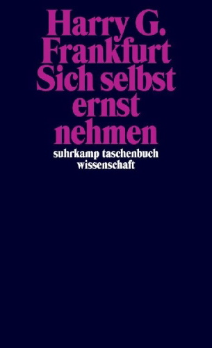 Buchcover und Innenansicht für das Buch: Sich selbst ernst nehmen