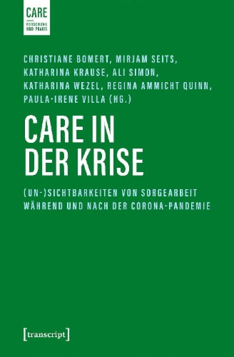 Buchcover und Innenansicht für das Buch: Care in der Krise