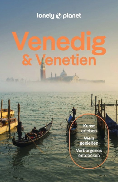 Buchcover und Innenansicht für das Buch: LONELY PLANET Reiseführer Venedig & Venetien