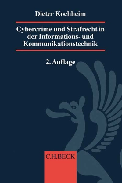 Buchcover und Innenansicht für das Buch: Cybercrime und Strafrecht in der Informations- und Kommunikationstechnik