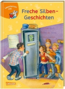 Buchcover und Innenansicht für das Buch: LESEMAUS zum Lesenlernen Sammelbände: Freche Silben-Geschichten