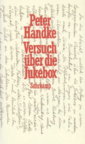 Buchcover und Innenansicht für das Buch: Versuch über die Jukebox
