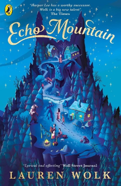 Buchcover und Innenansicht für das Buch: Echo Mountain