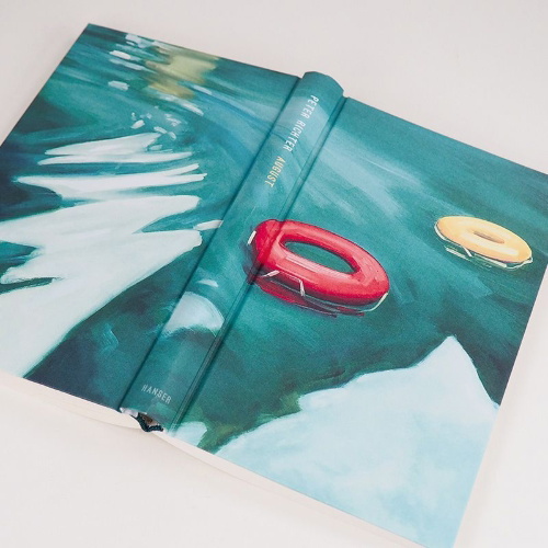 Buchcover und Innenansicht für das Buch: August