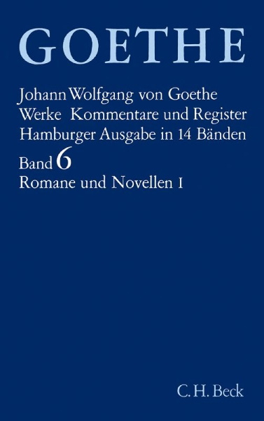 Buchcover und Innenansicht für das Buch: Romane und Novellen I