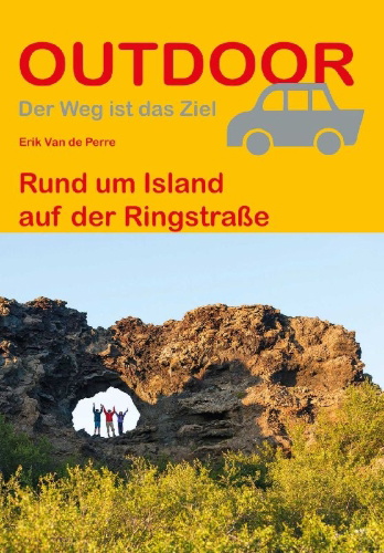 Buchcover und Innenansicht für das Buch: Rund um Island auf der Ringstraße