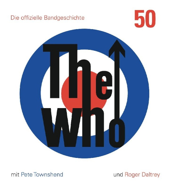 Buchcover und Innenansicht für das Buch: The Who. The Official History