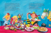 Buchcover und Innenansicht für das Buch: Das große Buch von Pippi Langstrumpf