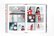 Buchcover und Innenansicht für das Buch: Kusama: ossessioni, amori e arte