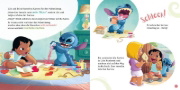 Buchcover und Innenansicht für das Buch: Disney Vorlesebuch: Stitch: Meine schönsten Vorlesegeschichten