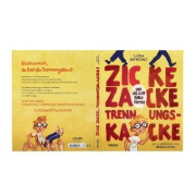 Buchcover und Innenansicht für das Buch: Zicke zacke Trennungskacke - und wie du da durchkommst