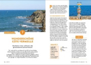 Buchcover und Innenansicht für das Buch: Südfrankreich mit dem Wohnmobil Die schönsten Routen zwischen Cotê d'Azur und den Pyrenäen  Button: inkl. Provence