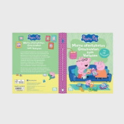 Buchcover und Innenansicht für das Buch: Peppa Wutz Gutenachtgeschichten:  Meine allerliebsten Geschichten zum Vorlesen