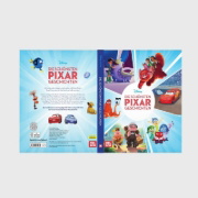 Buchcover und Innenansicht für das Buch: Disney Vorlesebuch: Die schönsten Pixar-Geschichten