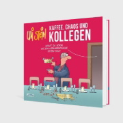 Buchcover und Innenansicht für das Buch: Uli Stein: Freizeit & Beruf: Kaffee, Chaos und Kollegen