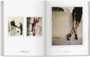 Buchcover und Innenansicht für das Buch: Helmut Newton - Polaroids