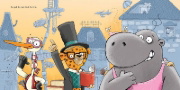 Buchcover und Innenansicht für das Buch: Ich bin der Beste! - Ein tierischer Wettstreit