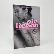 Buchcover und Innenansicht für das Buch: sie lieben