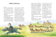 Buchcover und Innenansicht für das Buch: Der kleine Drache Kokosnuss - Abenteuer & Wissen - Die Ritter