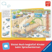 Buchcover und Innenansicht für das Buch: Mein großes Sachen suchen: Viele, viele Baustellen