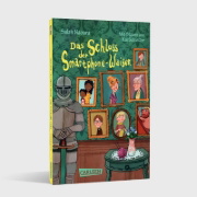 Buchcover und Innenansicht für das Buch: Die Smartphone-Waisen 1: Das Schloss der Smartphone-Waisen