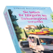 Buchcover und Innenansicht für das Buch: Sie haben Ihr Hörgerät im Swimmingpool versenkt