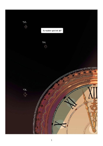 Buchcover und Innenansicht für das Buch: Minuit passé