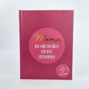 Buchcover und Innenansicht für das Buch: Mama, ich habe ein Buch für dich geschrieben