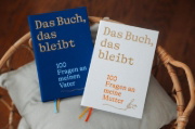 Buchcover und Innenansicht für das Buch: Das Buch, das bleibt
