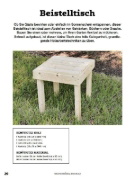 Buchcover und Innenansicht für das Buch: Gartenmöbel aus Holz
