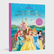 Buchcover und Innenansicht für das Buch: Disney: Die zauberhafte Welt der Disney-Prinzessinnen