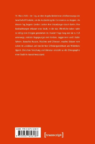 Buchcover und Innenansicht für das Buch: 100 Tage Lockdown
