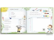 Buchcover und Innenansicht für das Buch: Kindergartenfreunde - Fußball